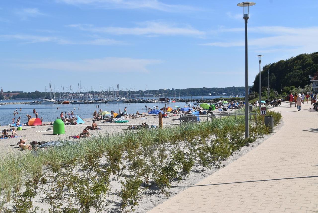 Fewo1846 Strandresidenz Wassersleben - Muschelnest - Stilvolles Studioapartment Mit Balkon Harrislee Zewnętrze zdjęcie