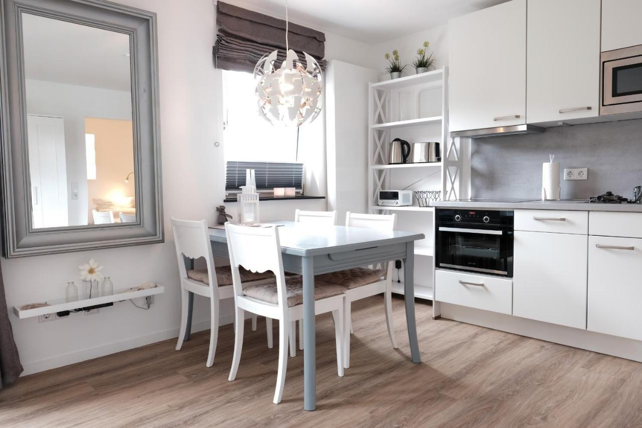 Fewo1846 Strandresidenz Wassersleben - Muschelnest - Stilvolles Studioapartment Mit Balkon Harrislee Zewnętrze zdjęcie