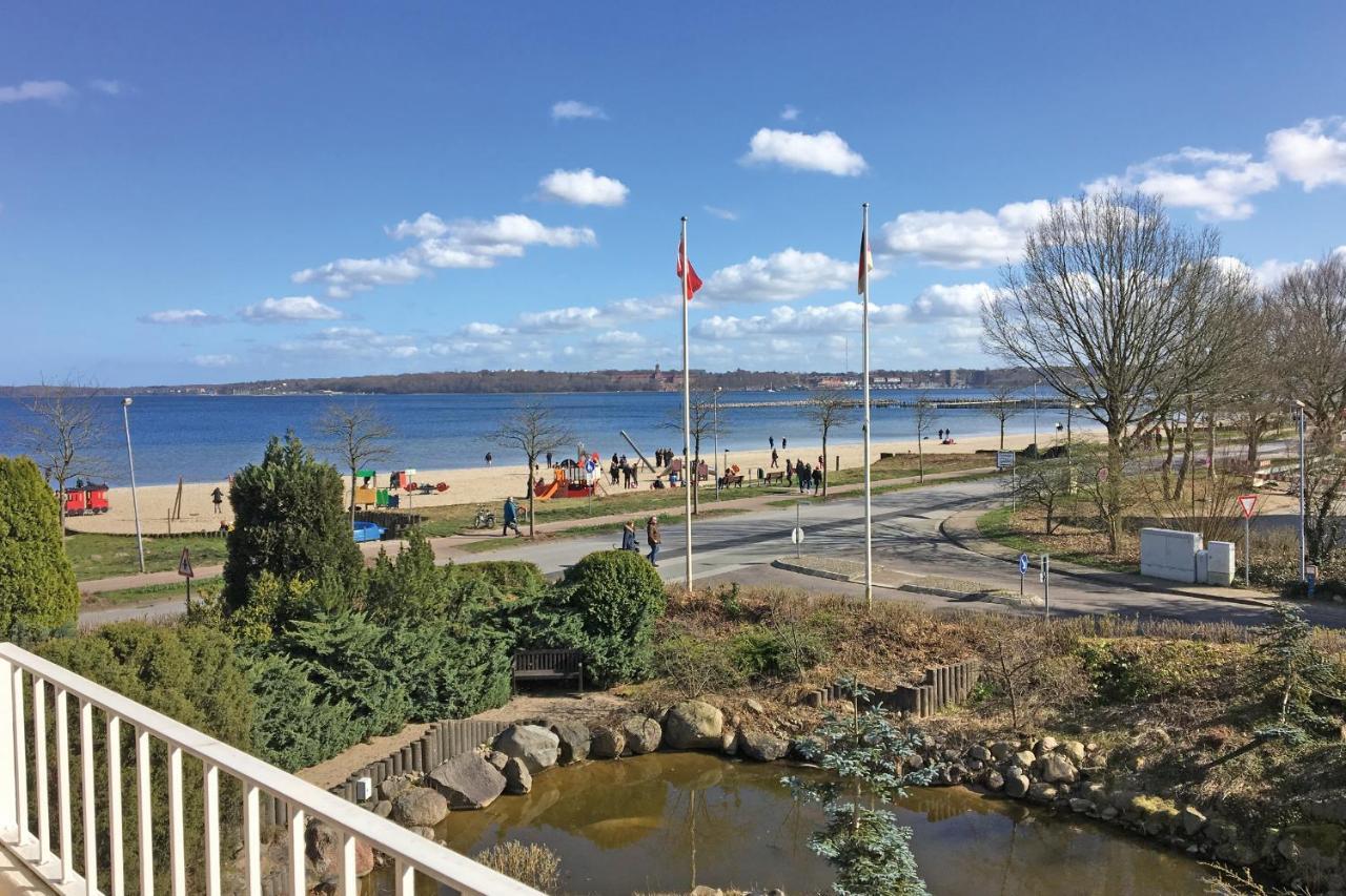 Fewo1846 Strandresidenz Wassersleben - Muschelnest - Stilvolles Studioapartment Mit Balkon Harrislee Zewnętrze zdjęcie